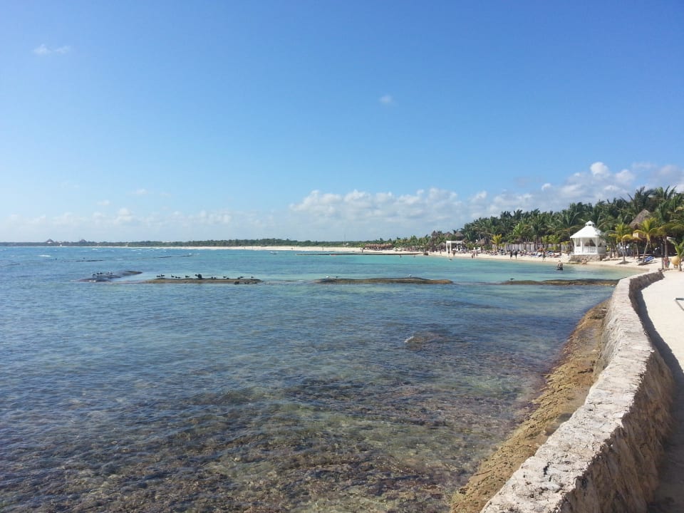 Strand mit Wellenbrechern TUI BLUE El Dorado Seaside Suites