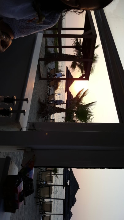 Sonnenuntergang von Taverne Atlantica Marmari Palace