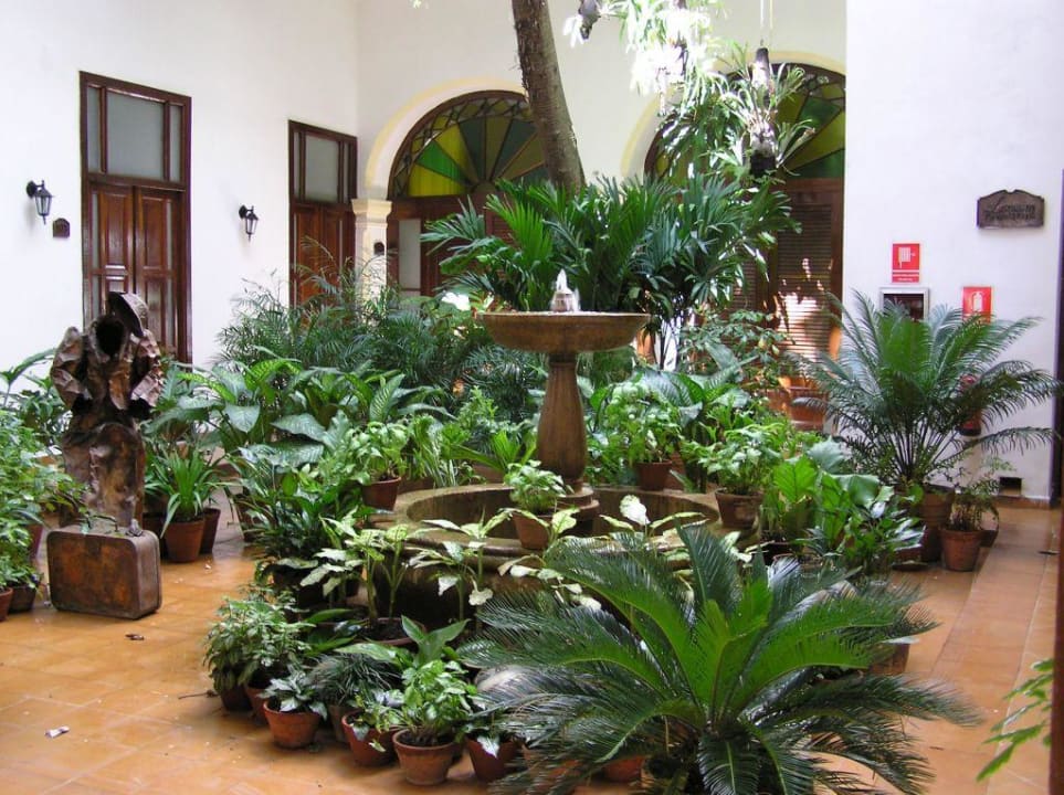 Innenhof Hotel Del Tejadillo