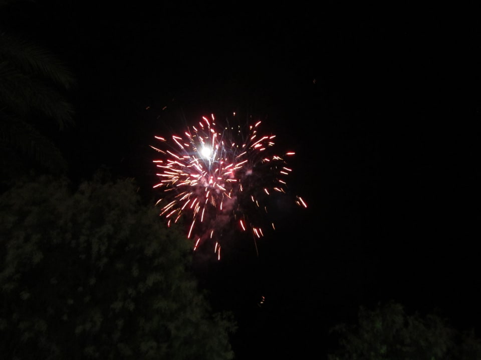 Feuerwerk am Samstagabend Lindos Princess Beach Resort & Spa