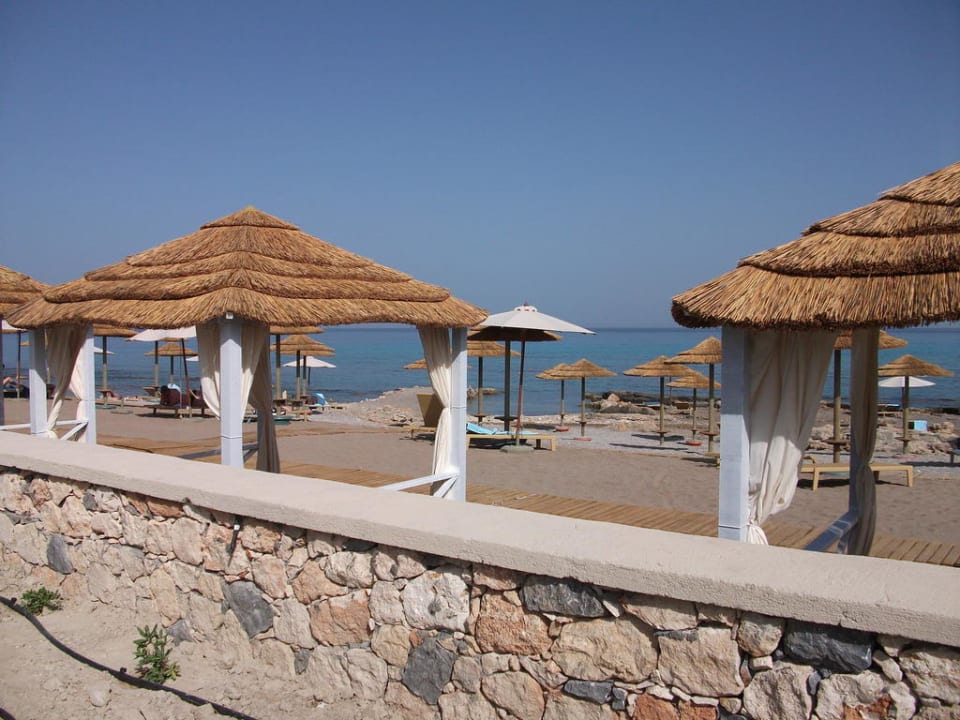 Blick über die Mauer Aquagrand Artistic Luxury Beach Resort - Adults only