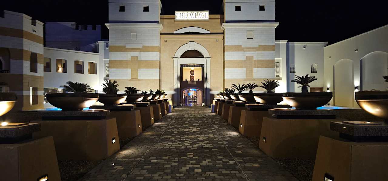 Außenansicht Pickalbatros Palace Hotel-Port Ghalib