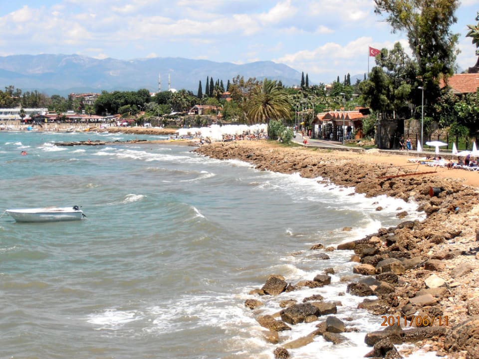 Blick auf`s Hotel von Side her Can Garden Beach