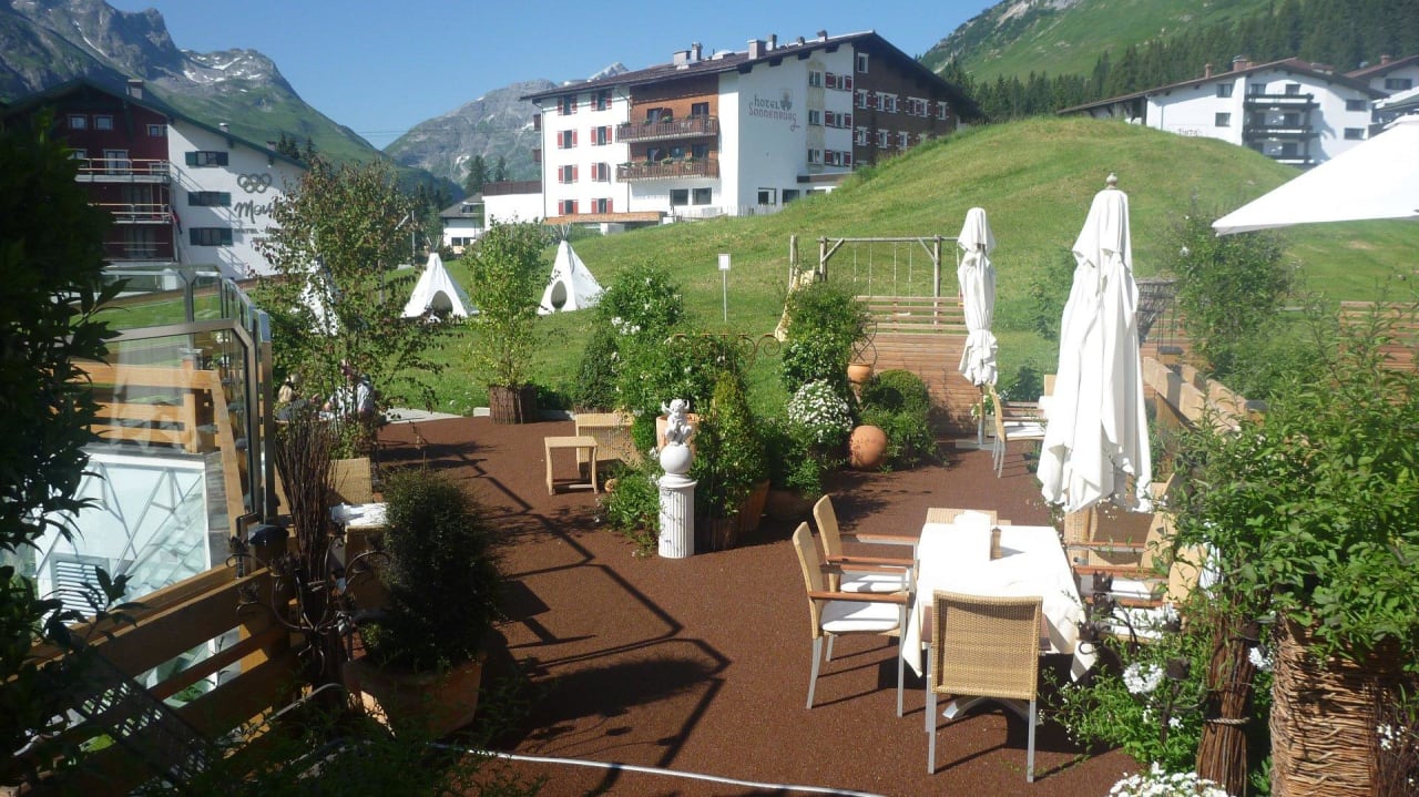 Bediente Sitzgelegenheiten Burg Vital Resort