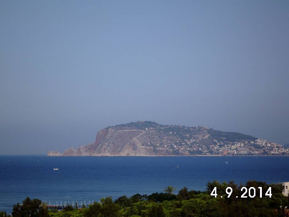 Blick auf Alanya vom Balkon Michell Hotel & Spa