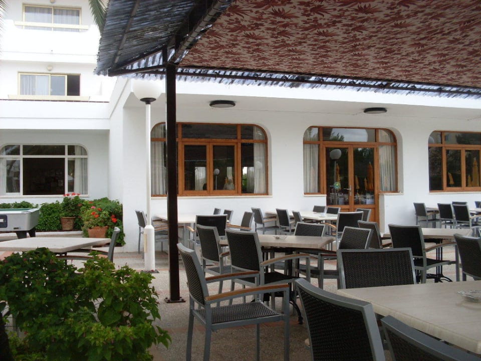 Man konnte draußen Essen Millor Sol