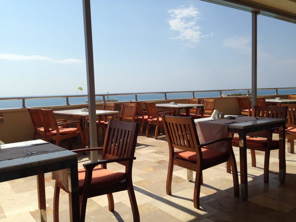 Aussenplätze Hauptrestaurant Melas Resort Hotel