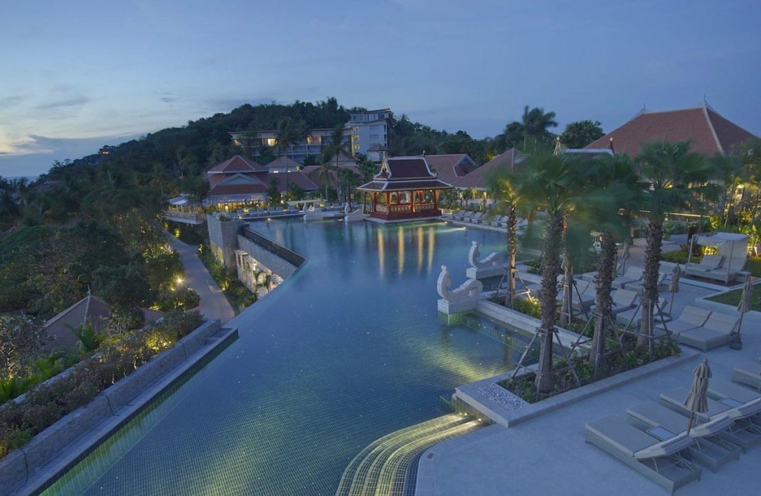 Pool Panorama view Amatara Welleisure Resort