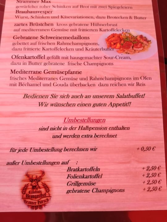 Gastro Gasthof Brauner Hirsch