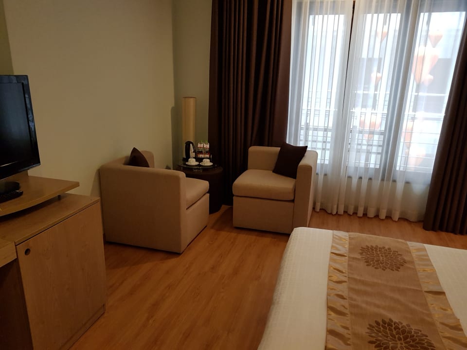 Sitzecke mit Kaffeebar Hotel Vien Dong