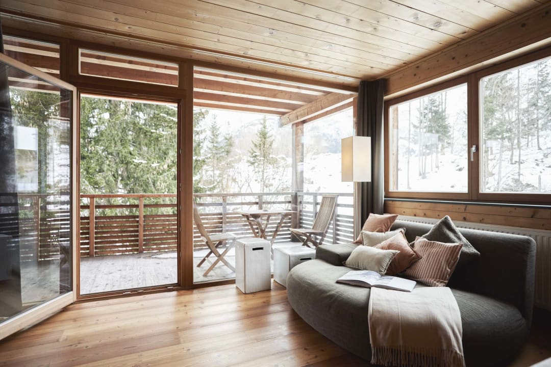 Zimmer Holzhotel Forsthofalm