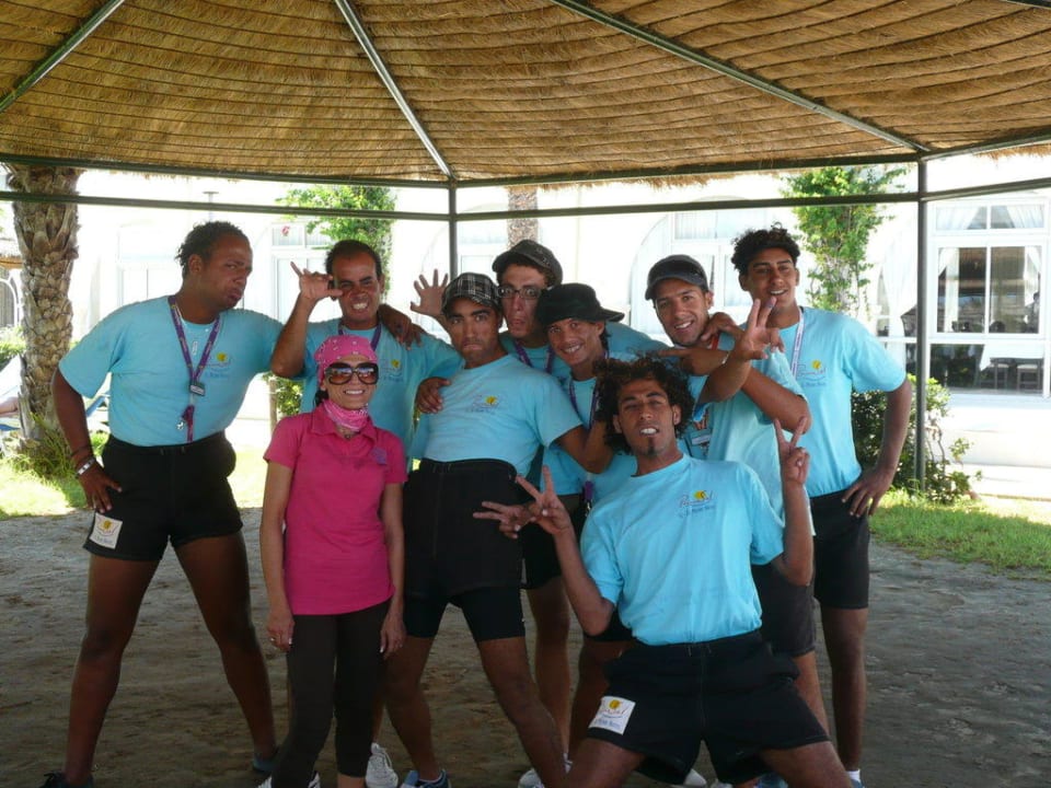 Das Animationsteam El Mehdi Beach Resort