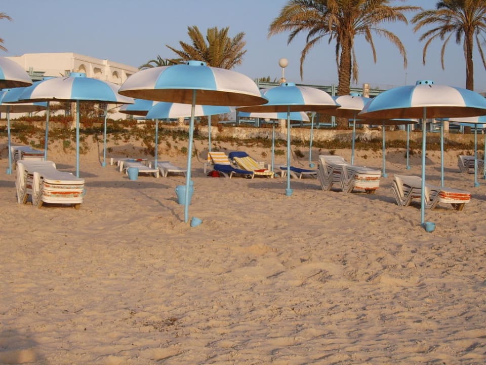 Eigener Strand Hotel El Mouradi Port El Kantaoui