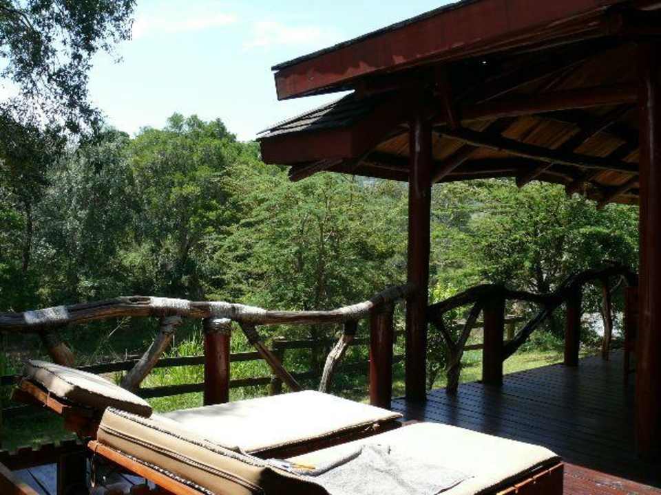 Gemütlicher Sonnenplatz Royal Mara Safari Lodge