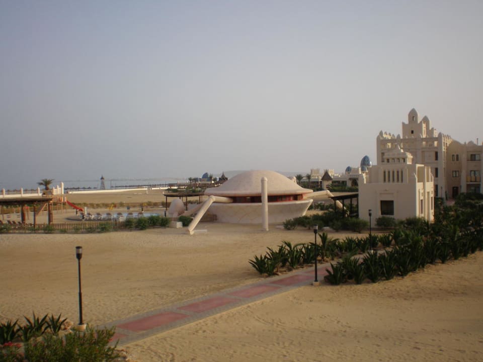 Blick auf den Miniclub Hotel Riu Karamboa