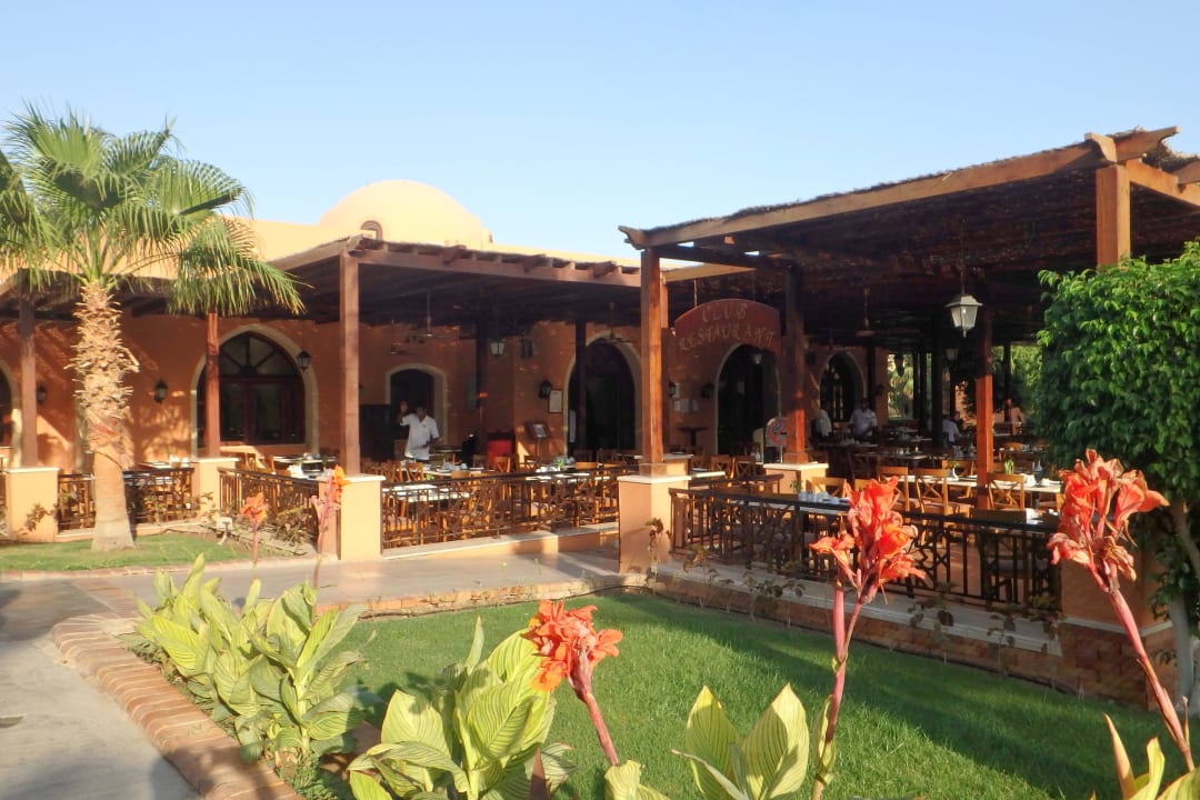 Außenbereich des Nebenrestaurant Jaz Makadi Oasis Resort