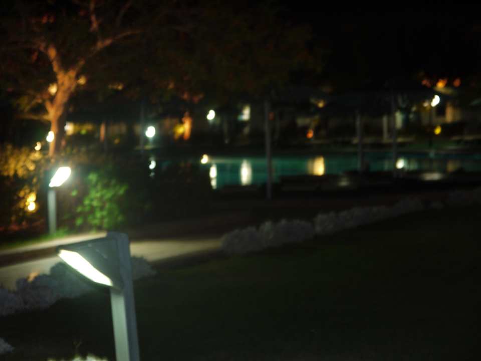 Pool bei Nacht Ghazala Beach