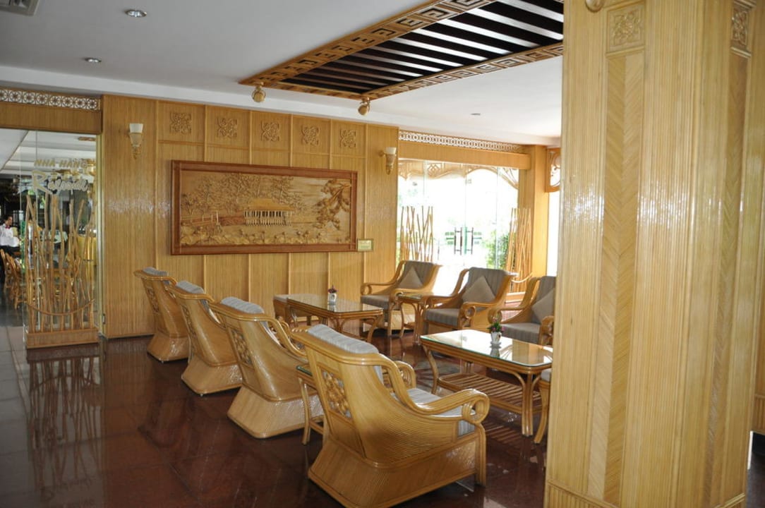 Eingangsbereich Hotel Huong Giang