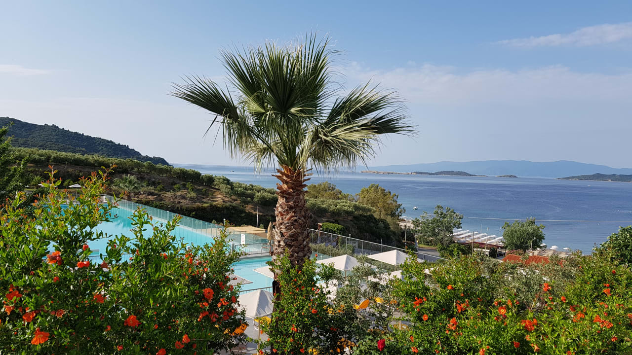 Gartenanlage Akrathos Beach Hotel