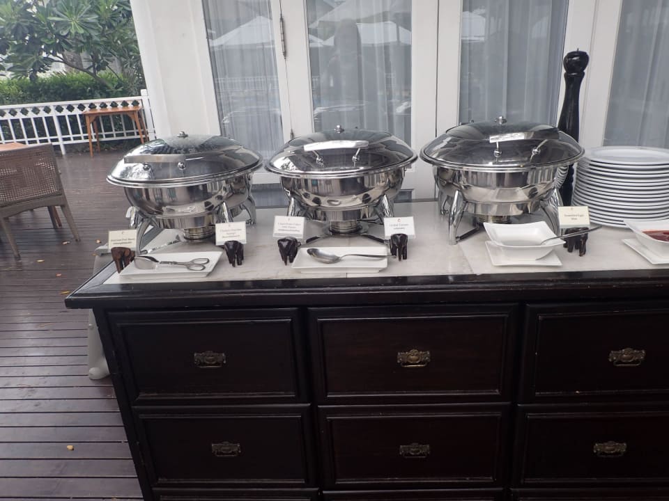 Beim Frühstück Centara Grand Beach Resort & Villas Hua Hin