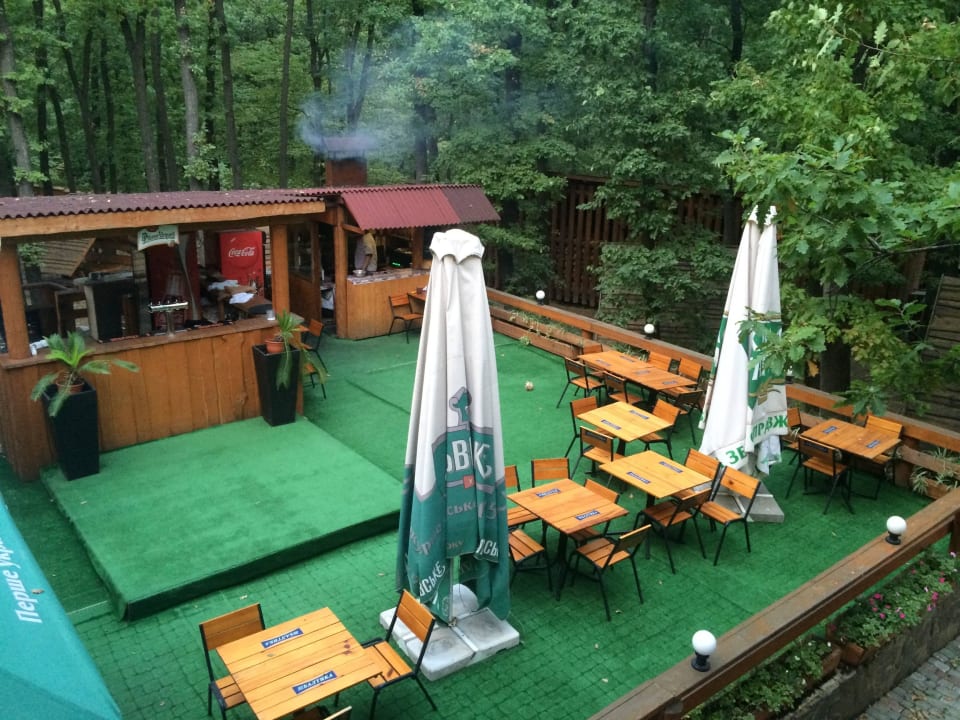 Gartenterrasse  Praha Wood House