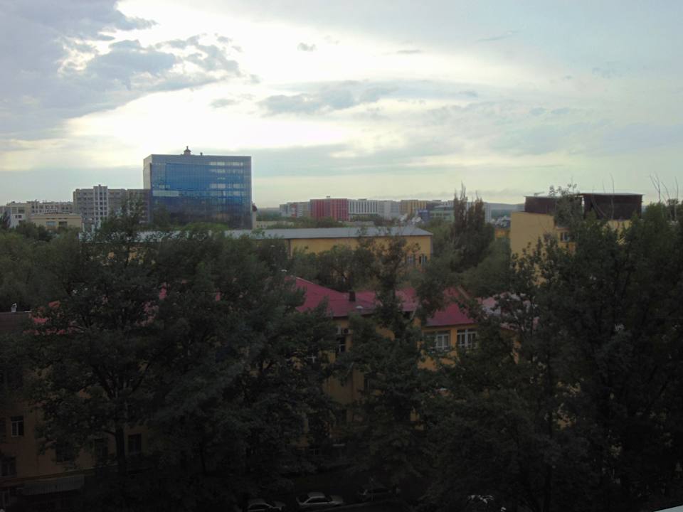 Ausblick Mercure Almaty City Center