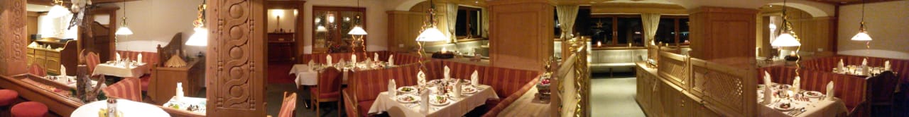 Silvester Tischdeko Panorama  Speiseraum  4 Hotel Berghof