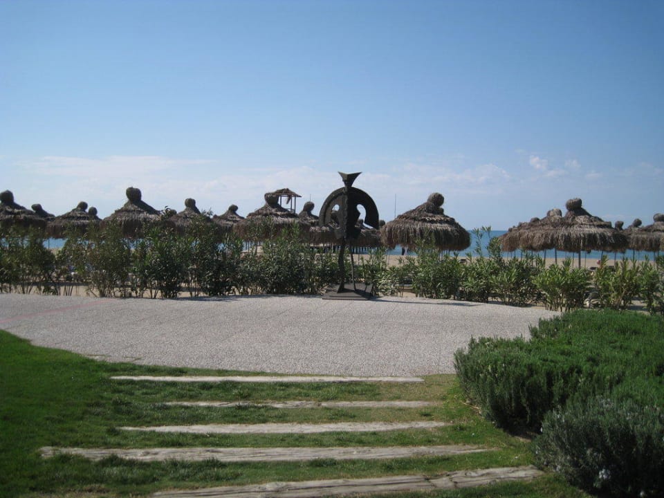 Blick Richtung Hotel-Strand Voyage Belek Golf & Spa