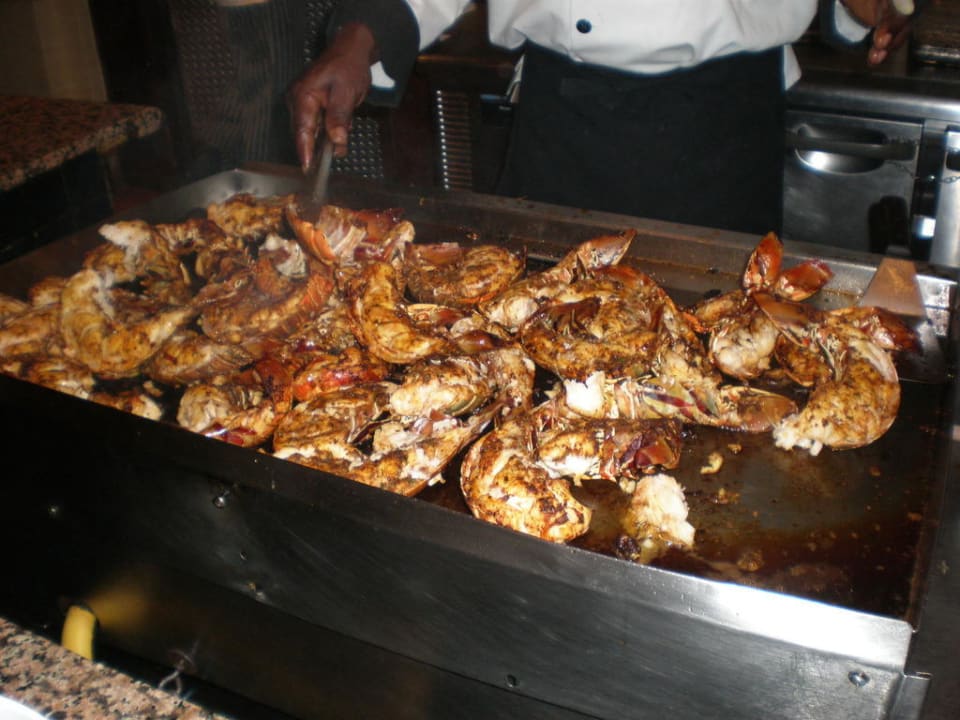 Seafoodbuffet im Reflections Beaches Turks & Caicos