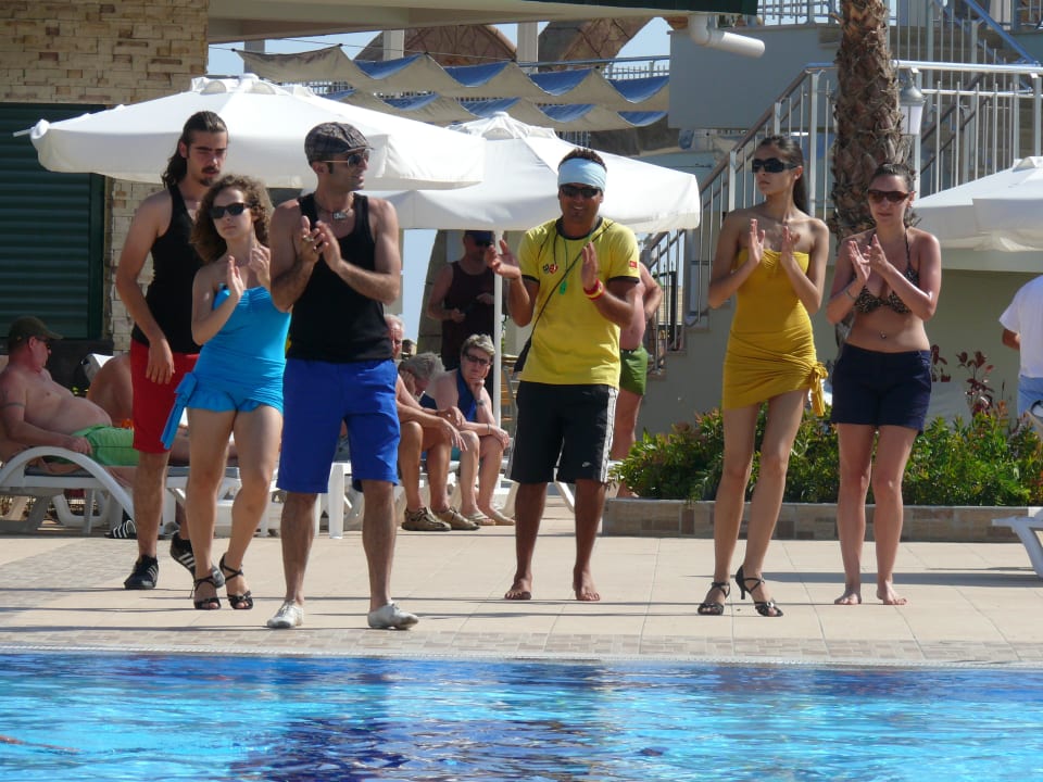 Tanzeinlage am Pool Hotel Delphin Imperial