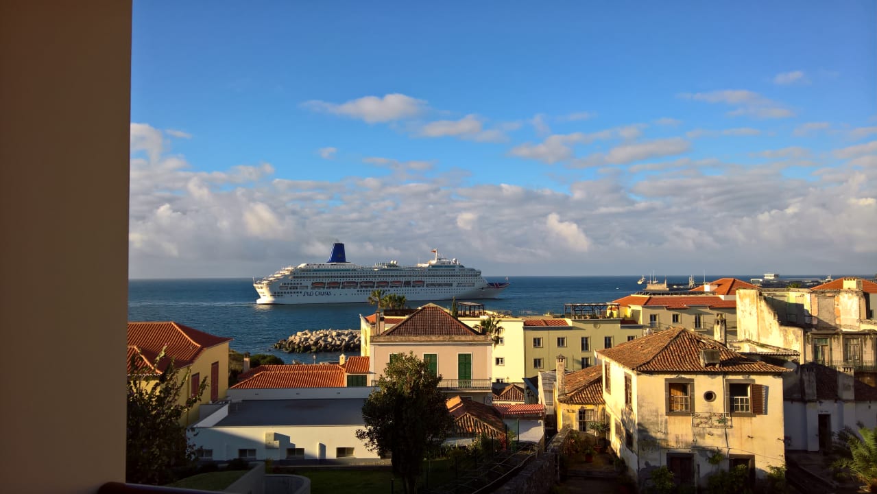 Blick vom Balkon Hotel Albergaria Dias