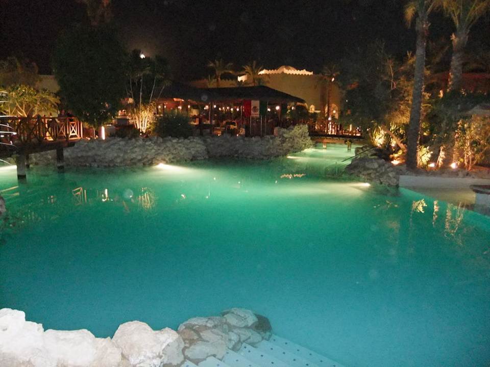 Pool by night  Ghazala Gardens