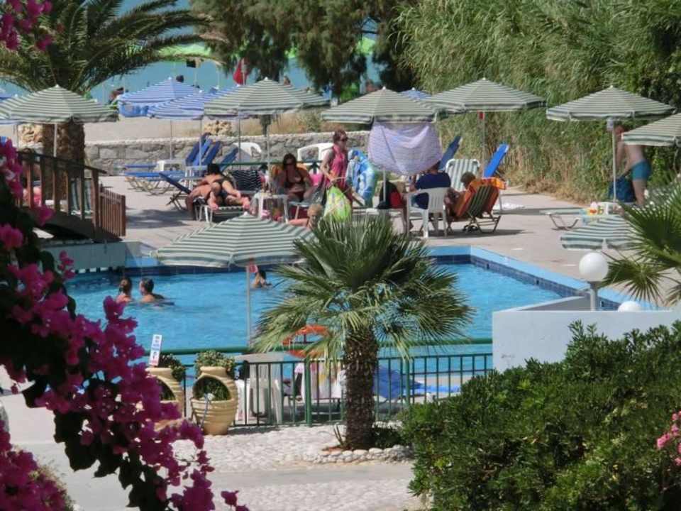 Vom Zimmer aus fotografiert Hotel Kathrin Beach