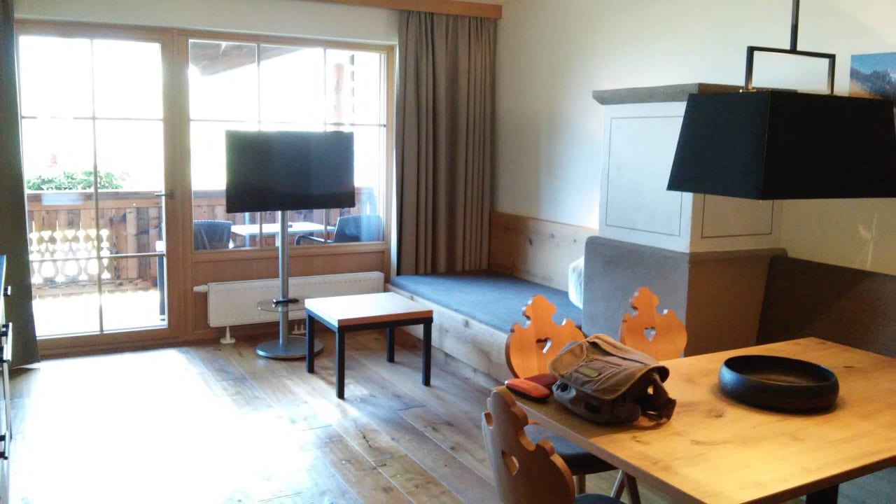 Wohn-Essbereich Appartement 213 Das Kaltenbach Aparthotel