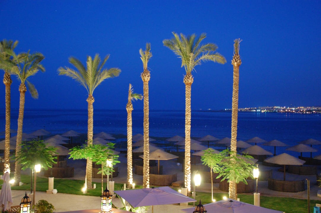 Strandpromenade bei Nacht Makadi Spa - Adults only