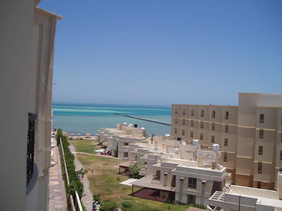 Ausblick vom Balkon Le Jardin Aqua Park Resort