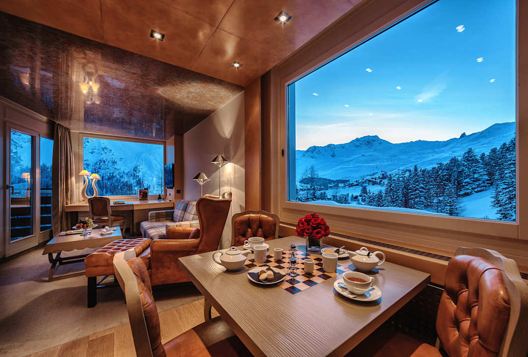 Zimmer Tschuggen Grand Hotel Arosa