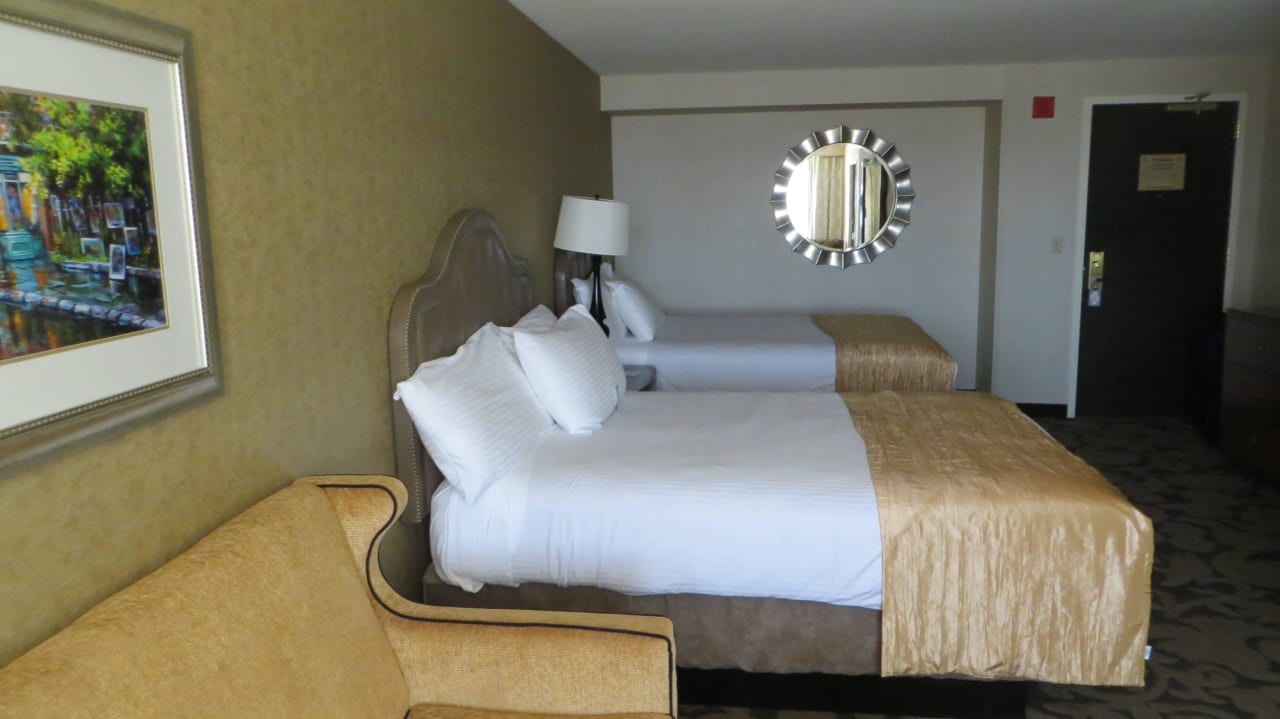 Blick vom Fenster Richtung Tür The Orleans Hotel & Casino