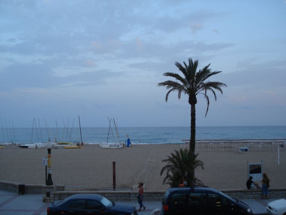 Aussicht zum Strand Estival Maramar