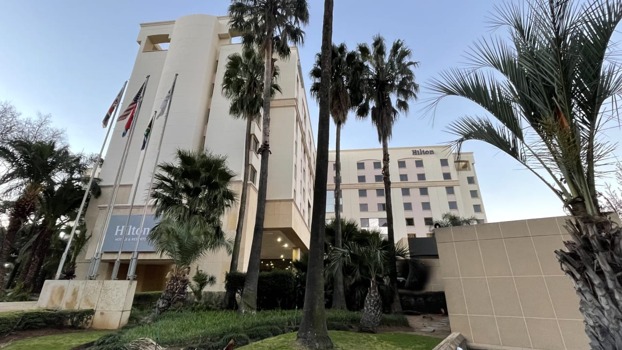 Außenansicht Hilton Sandton