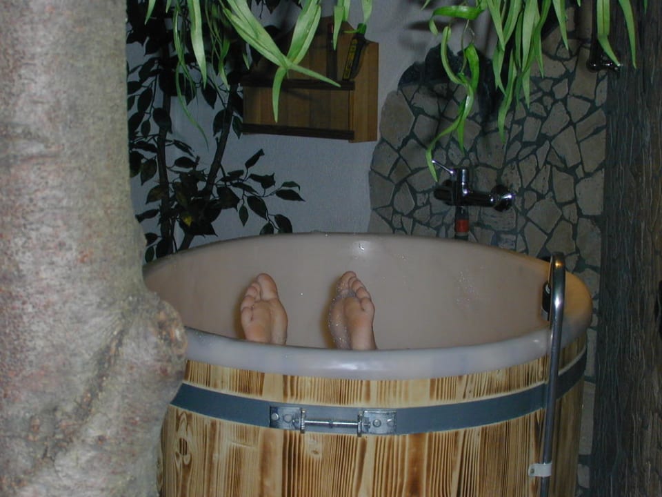 Sudfass für Steinölbäder Superior Wanderhotel Grüner Baum