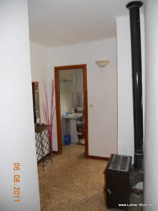 Flur zwischen den Schlafzimmern und dem kl. Bad Villa Ideal