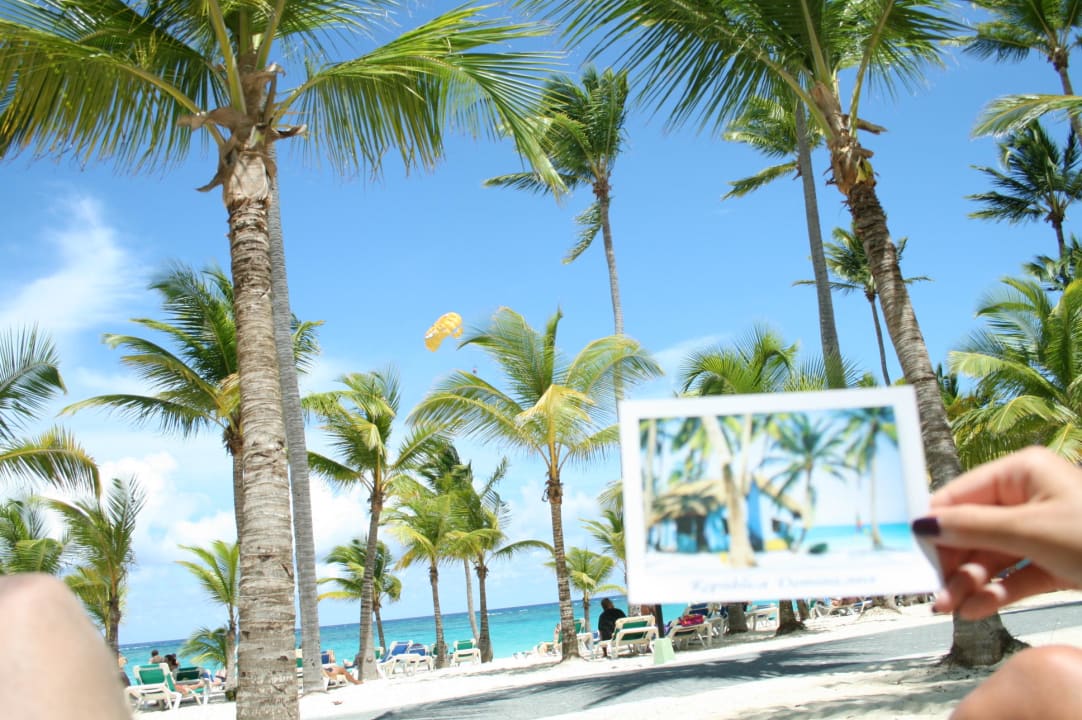 Wie auf der Postkarte Hotel Riu Bambu