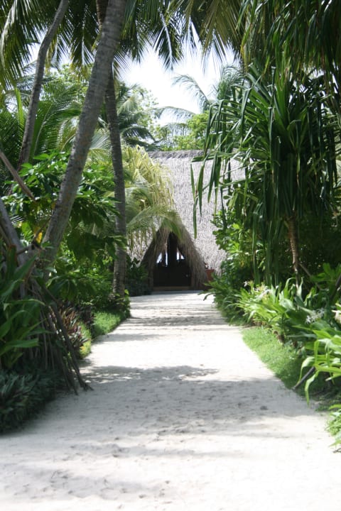 Ausblick in Richtung Fung Bar Kuramathi Maldives