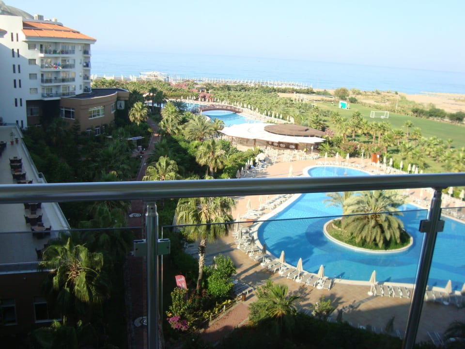 Вид с балкона номера 2415 Seaden Sea World Resort & Spa