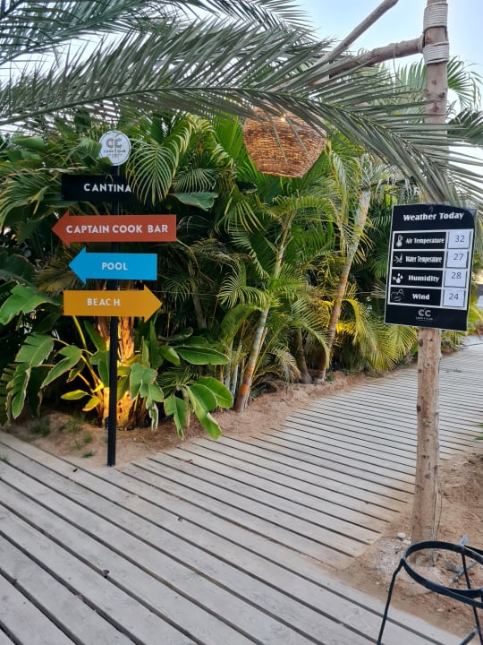 Gartenanlage Cook's Club El Gouna