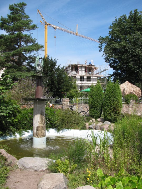 Baustelle Nachbargrundstück Fewo 2.5 Haus Arkonablick