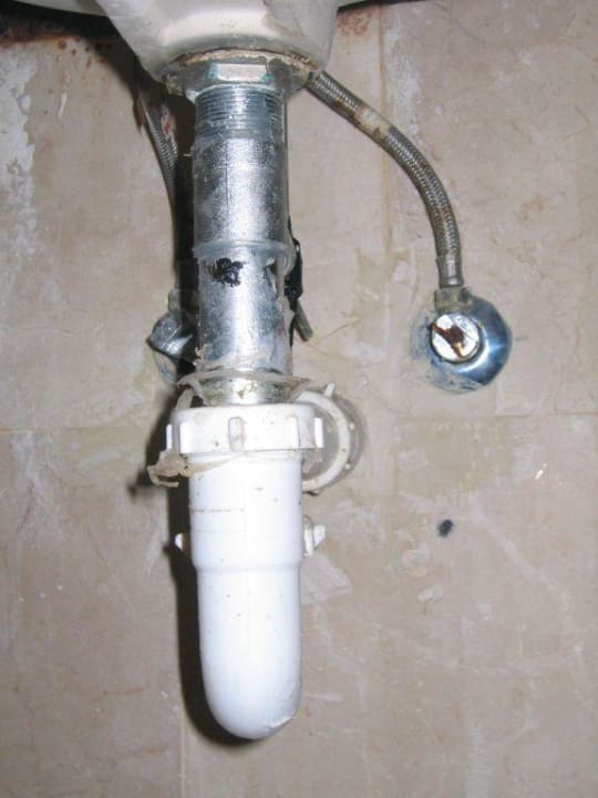 Naja,.. Zustand im Bad Ocean Blue & Sand