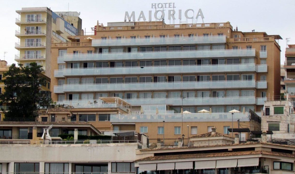 View from marina Hotel Catalonia Majórica