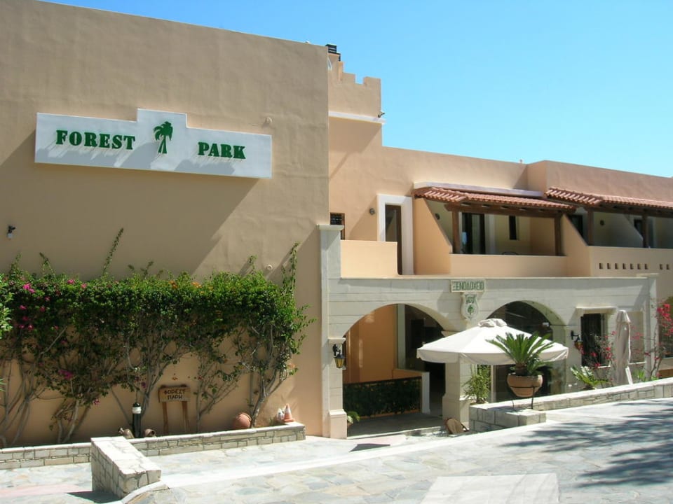 Das schöne Hotel -> Eingang Hotel Forest Park